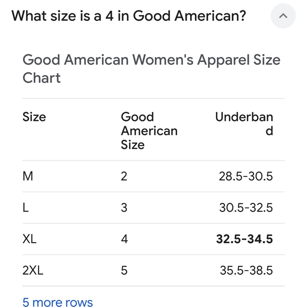 NWOT Good American shirt size XL (4) - Picture 7 of 7
